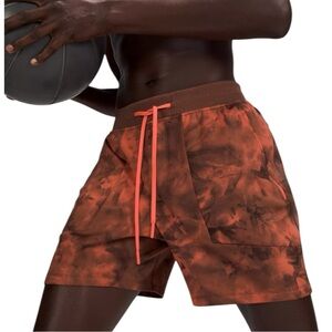 Orange Lululemon Shorts (M)